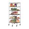 Seville Classics UltraDurable 6-Tier NSF Steel Shelving with Shelf Liners